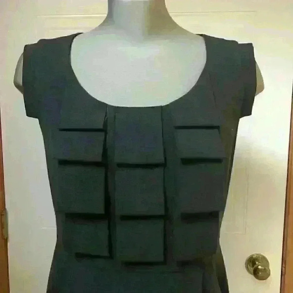 Laundry Shelli Segal Dress Knee  Length Gray - Picture 4 of 10